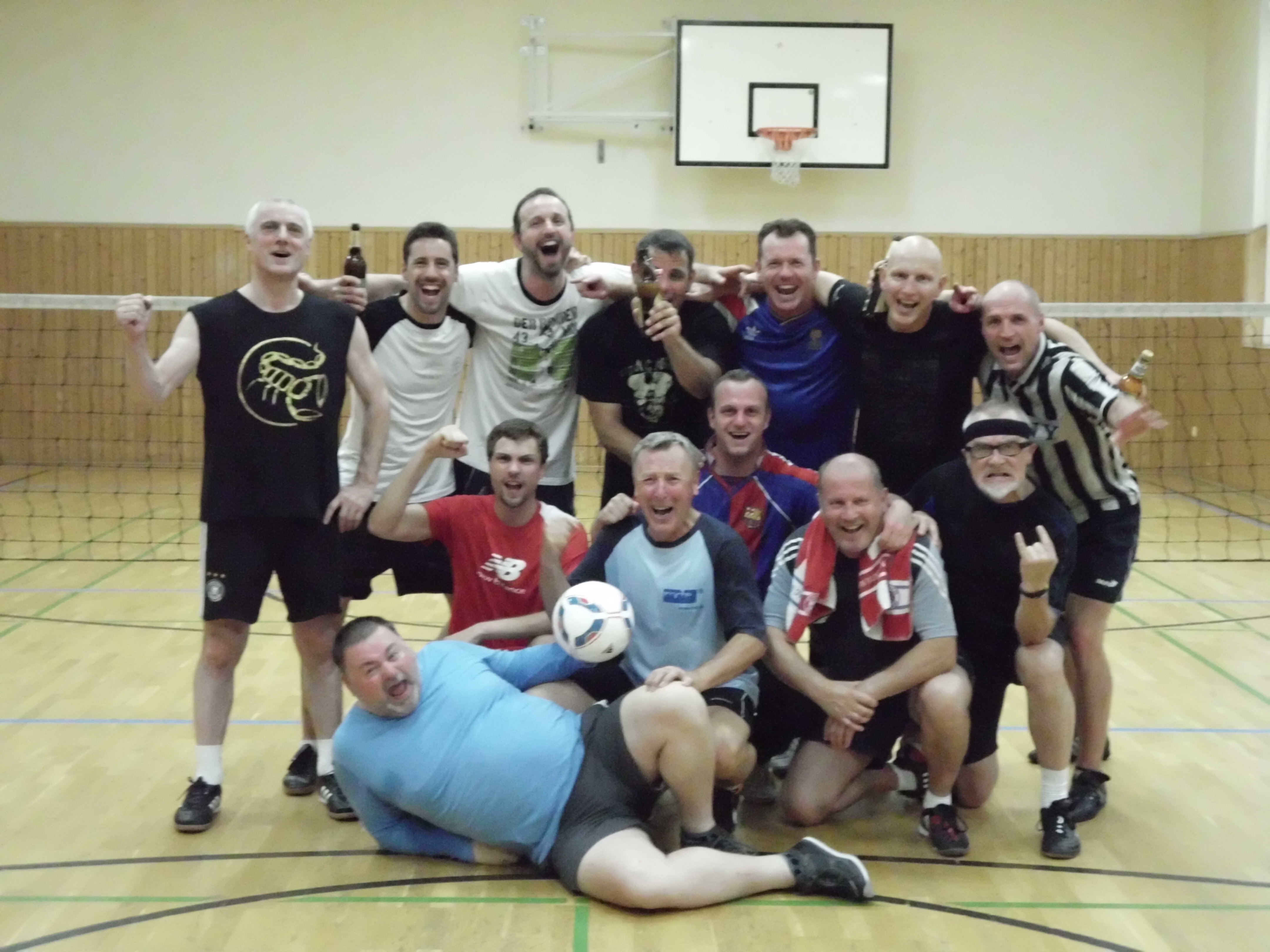 Spielbetrieb, Manschaftsfoto